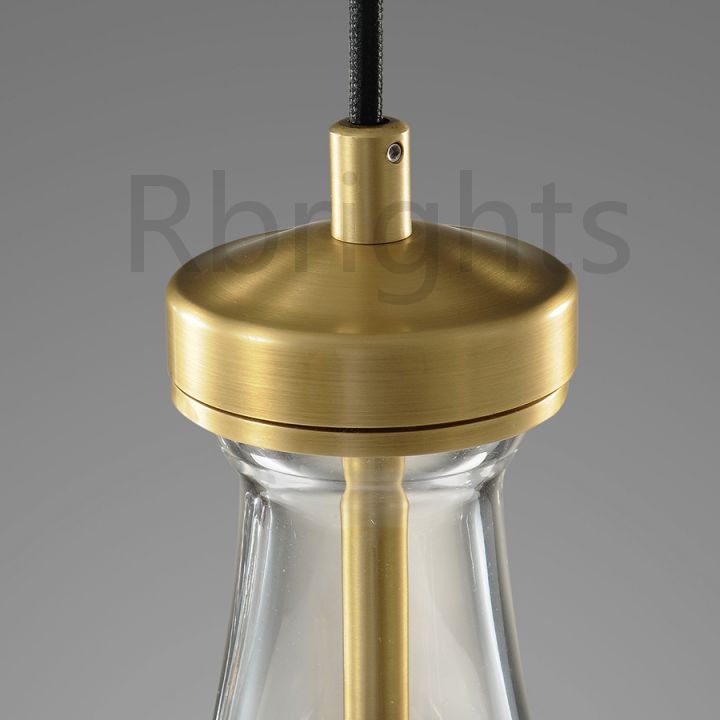 Raindrop round chandelier 5"(cord)