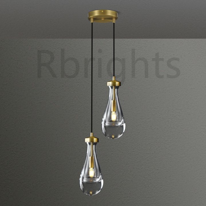 Raindrop round chandelier 5"(cord)
