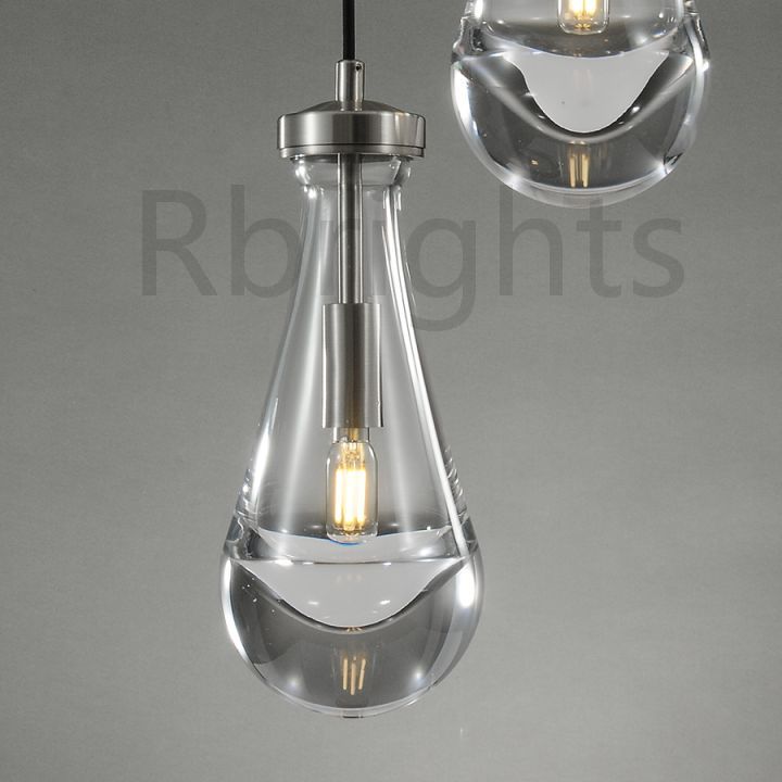 Raindrop round chandelier 5"(cord)