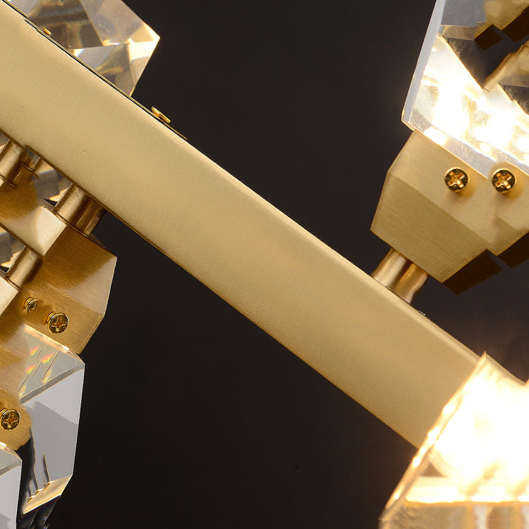 Ramea Round Crystal Chandelier chandeliers for dining room,chandeliers for stairways,chandeliers for foyer,chandeliers for bedrooms,chandeliers for kitchen,chandeliers for living room Rbrights   