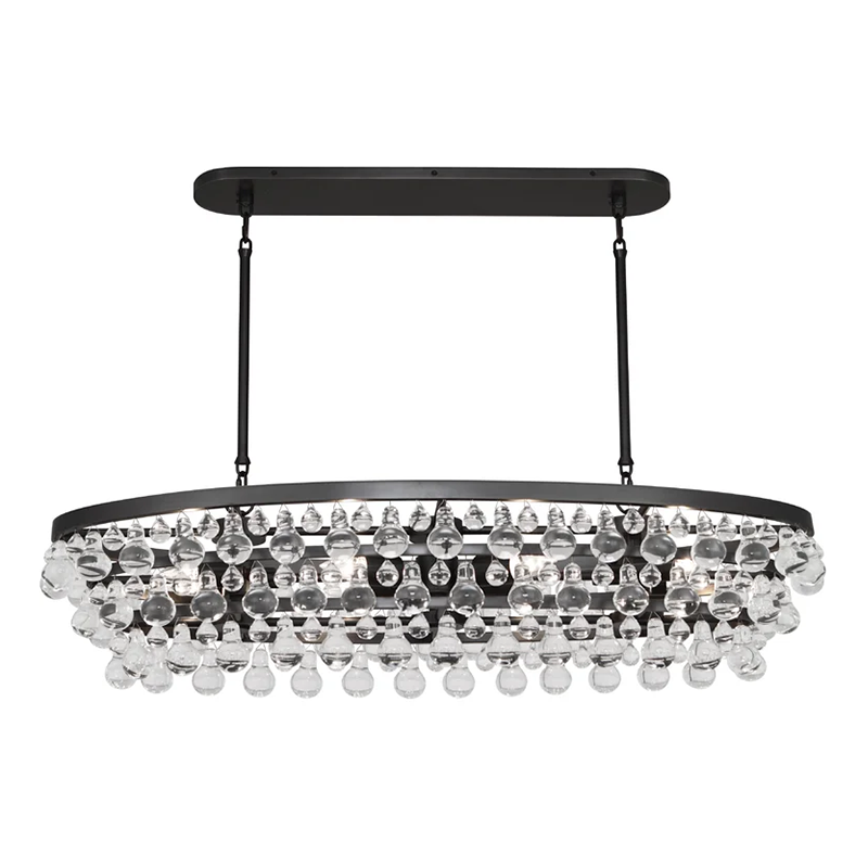 Robert Abbey Oval Chandelier 8-Light