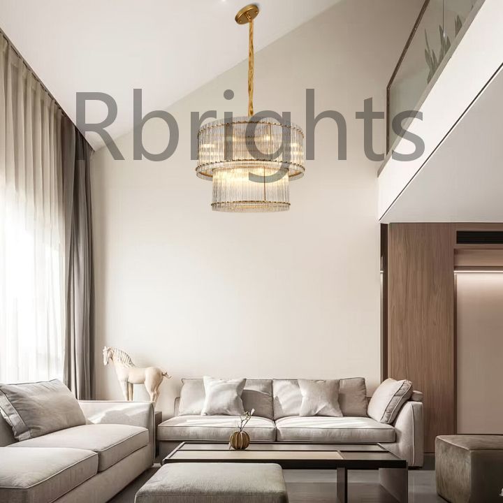 Santa Mar 2-tier Luxury Round Chandelier 37"