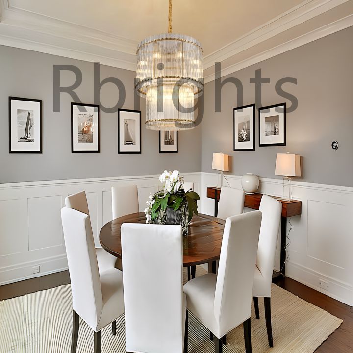 Santa Mar 2-tier Luxury Round Chandelier 37"