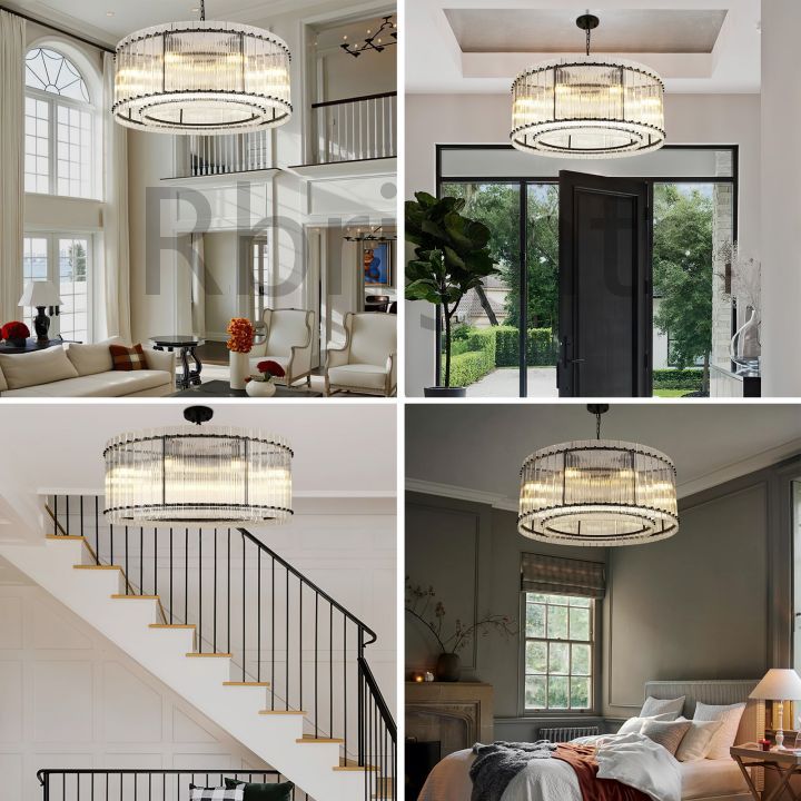 Santa Mar Round Chandelier 37"