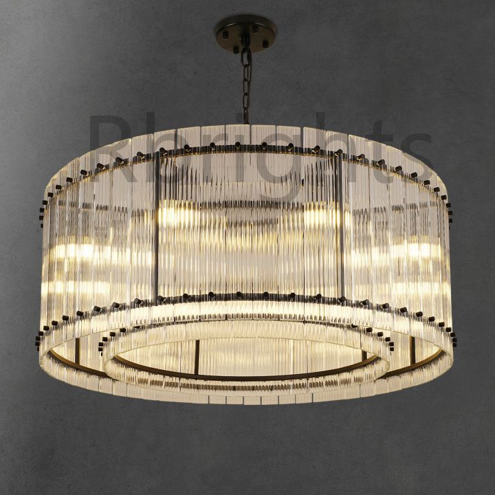 Santa Mar Round Chandelier 37"