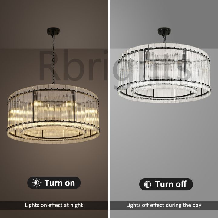 Santa Mar Round Chandelier 37"