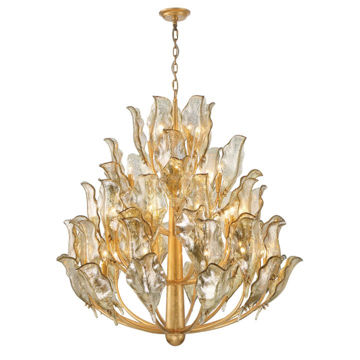 Isabella Modern Glass Chandelier