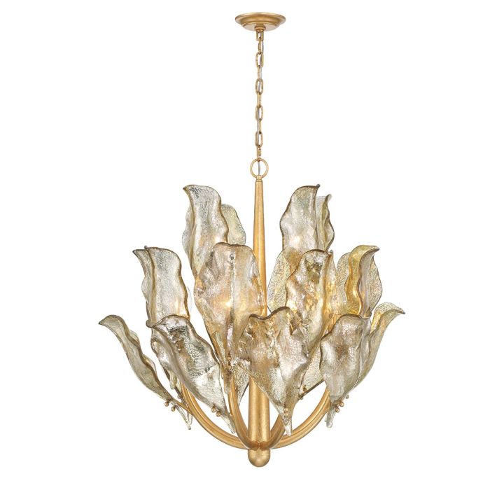 Isabella Modern Glass Chandelier