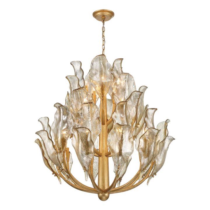Isabella Modern Glass Chandelier
