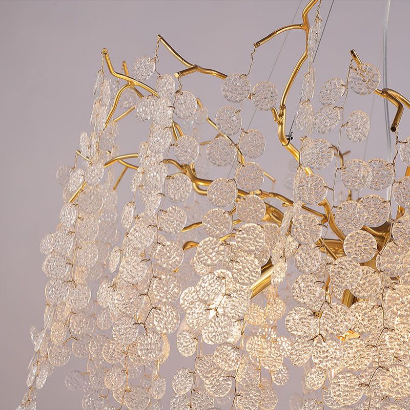 Tree Branch Chandelier Pendant Lighting Round Ceiling Light 31.5 D chandeliers for dining room,chandeliers for stairways,chandeliers for foyer,chandeliers for bedrooms,chandeliers for kitchen,chandeliers for living room Rbrights   