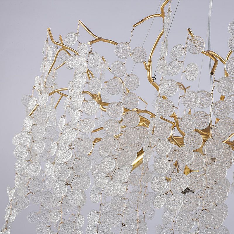 Tree Branch Chandelier Pendant Lighting Round Ceiling Light 31.5 D chandeliers for dining room,chandeliers for stairways,chandeliers for foyer,chandeliers for bedrooms,chandeliers for kitchen,chandeliers for living room Rbrights   