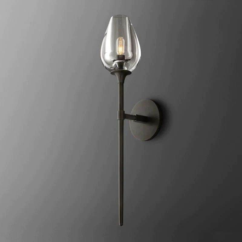 Vega Grand Sconce 壁灯灯具 rbrights Matte Black  