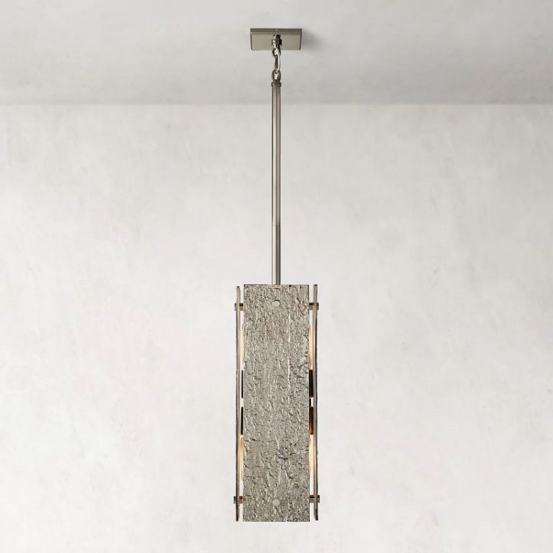Vilary Rectangular Pendant 19" Pendant for living room,Pendant for kitchen,Pendant for bathrooms,Pendant for bedrooms,Pendant for foyer,Pendant for stairways,Pendant for dining room Rbrights   