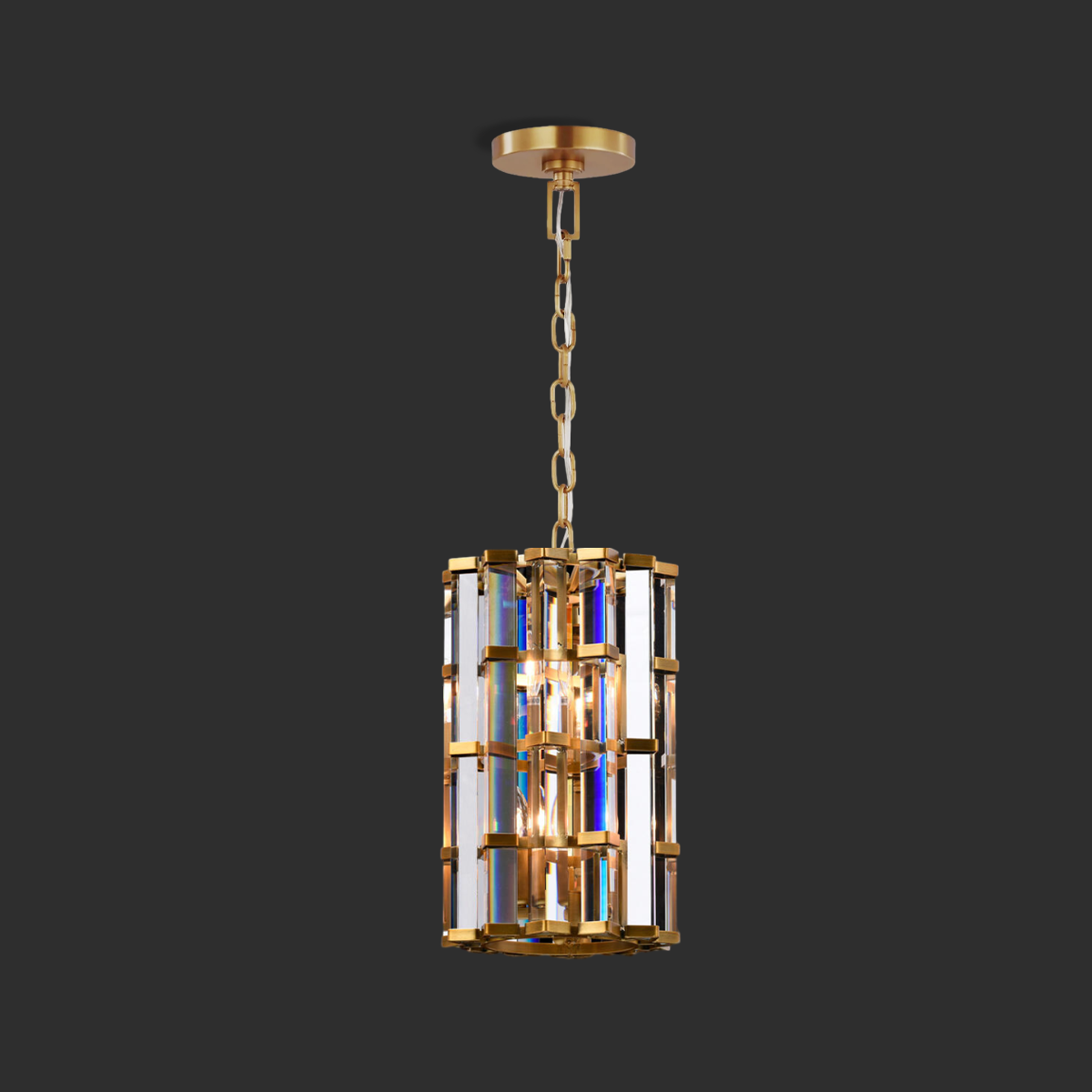 Isolde Cylindrical Pendant