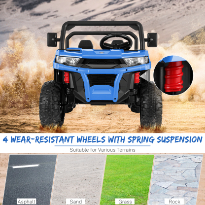 Funcid 24V 2 Seater Kids Ride on UTV with Remote Control