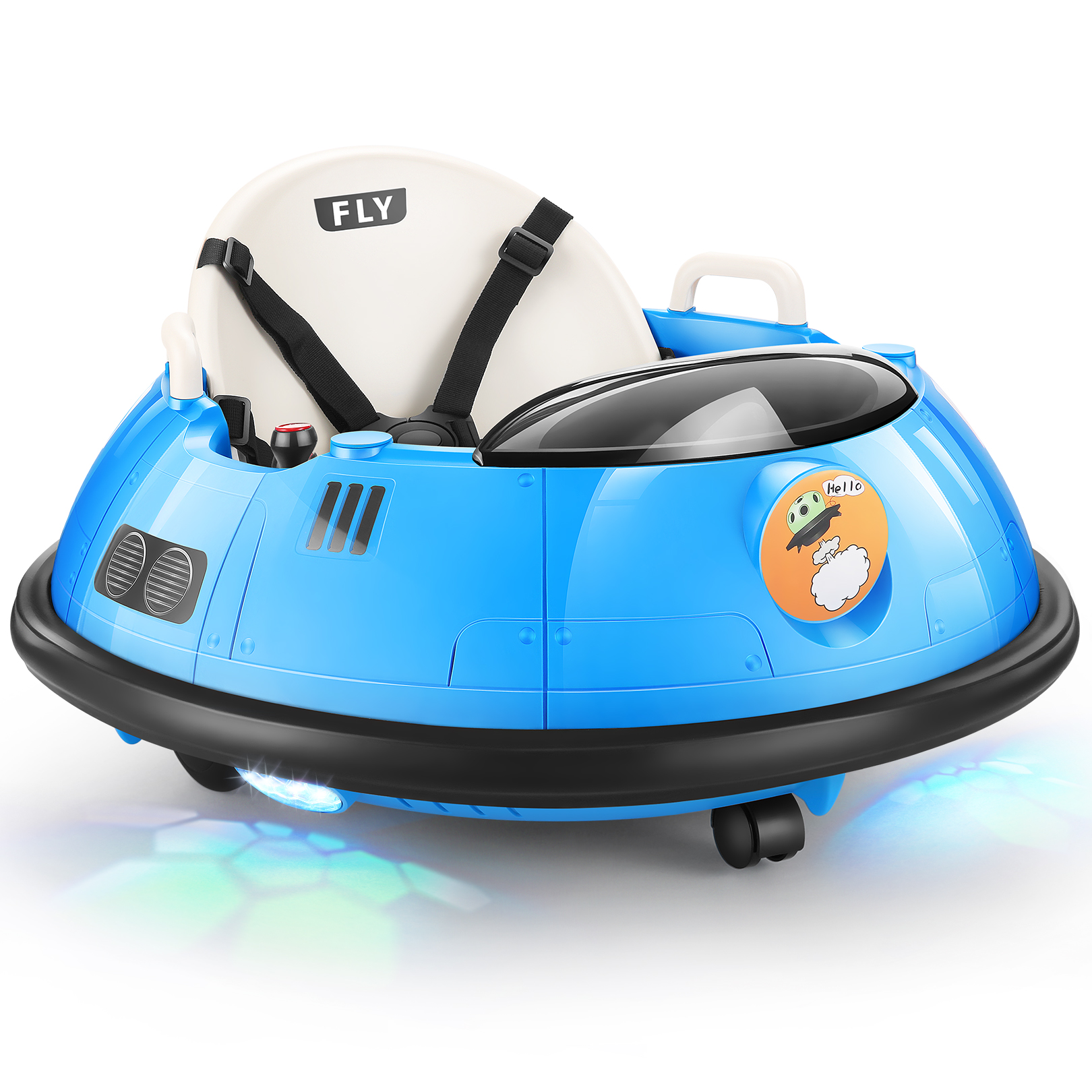 Funcid 12V Kids Bumper Car for Toddler