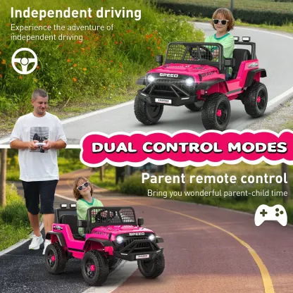 Funcid 24V Ride on Cars Truck with Remote Control