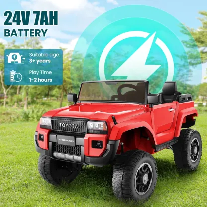 Funcid Licensed Toyota LC250,24V 2 Seater Ride on Cars