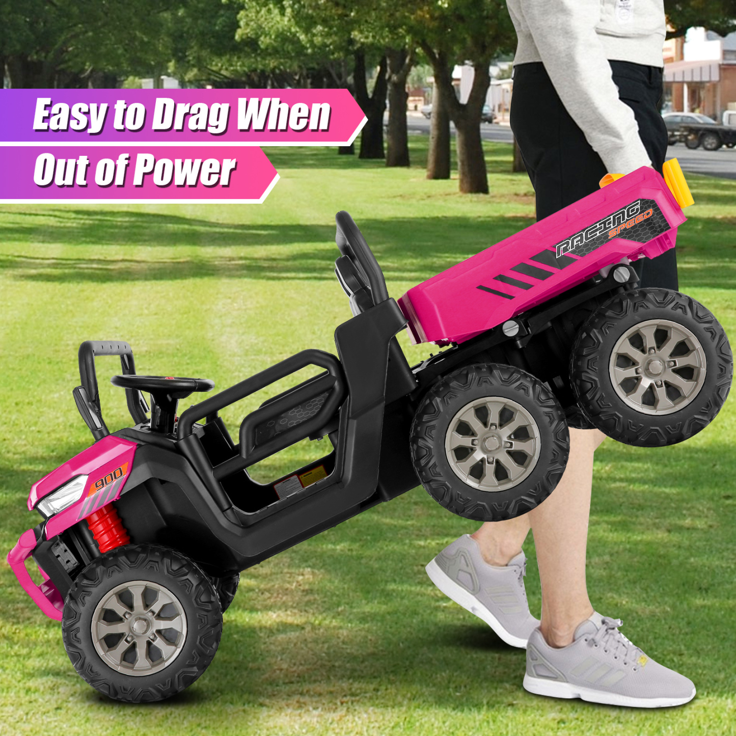 Funcid 24V Ride on Toys with Remote Control