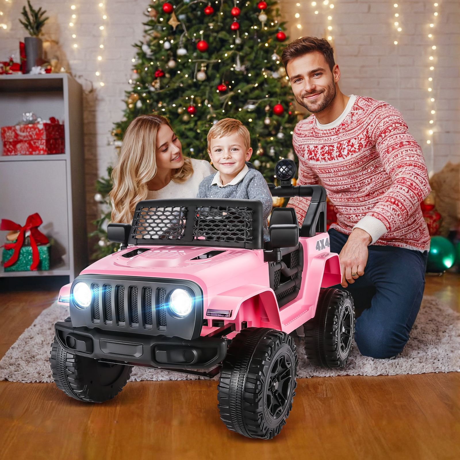 Funcid 12V Kids Powered Ride on Truck Car