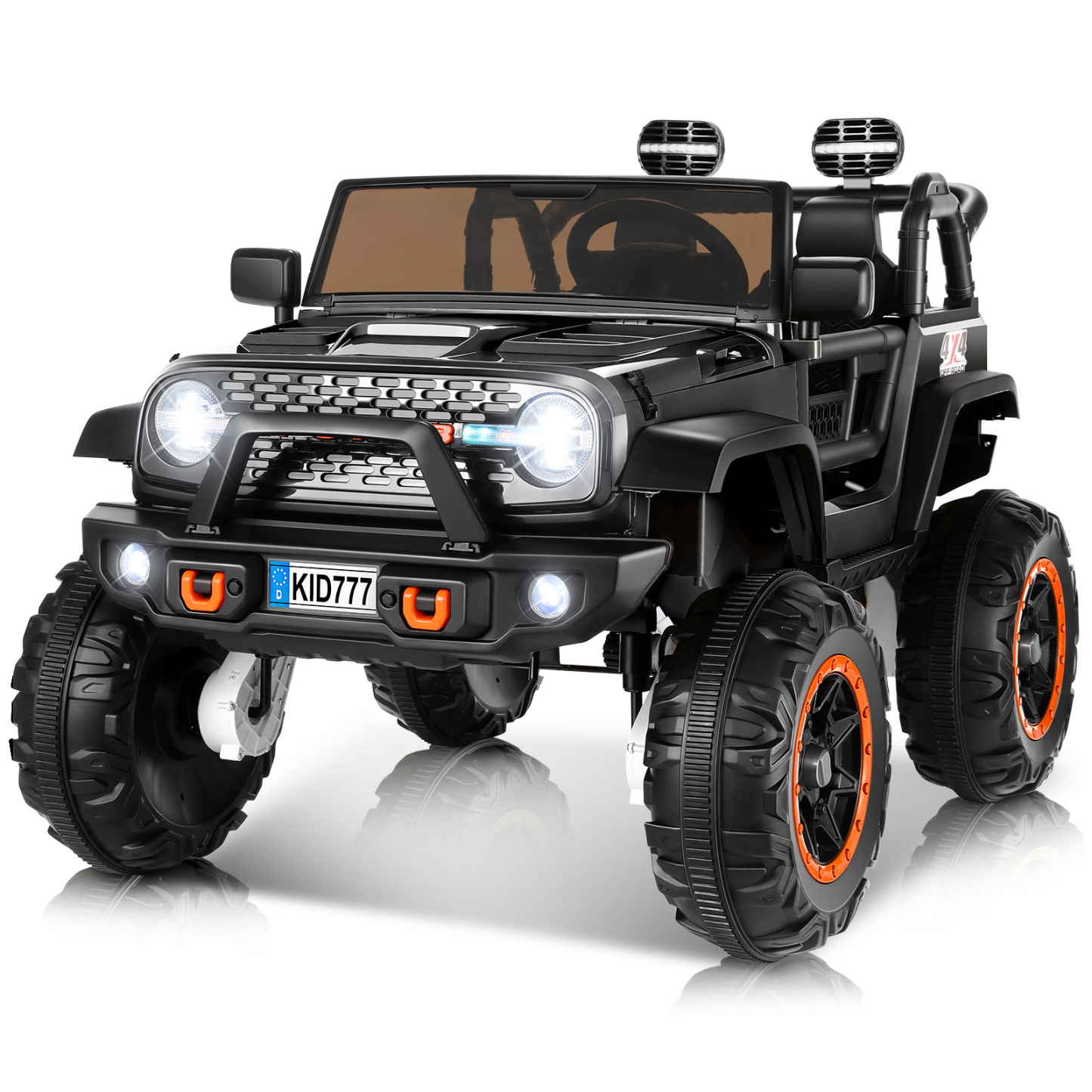 Funcid 24V 2-Seater Kids Ride on Truck Electric Car 