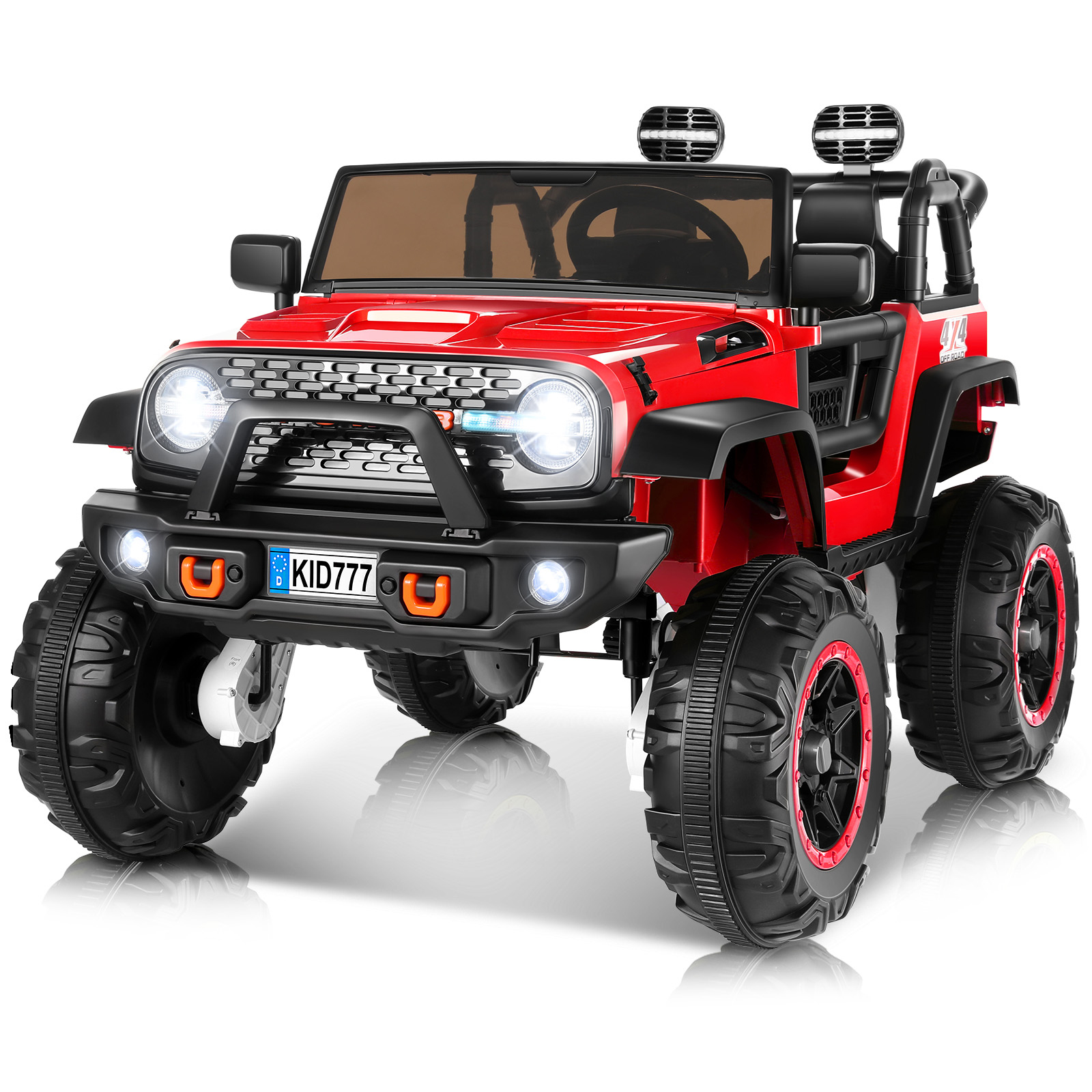 Funcid 24V 2-Seater Kids Ride on Truck Electric Car 