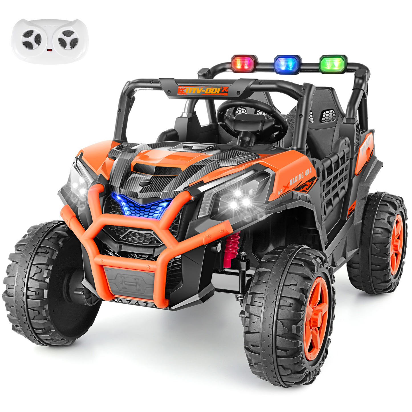 Funcid 24V Ride on Toys 4WD Ride on Cars with Remote Control