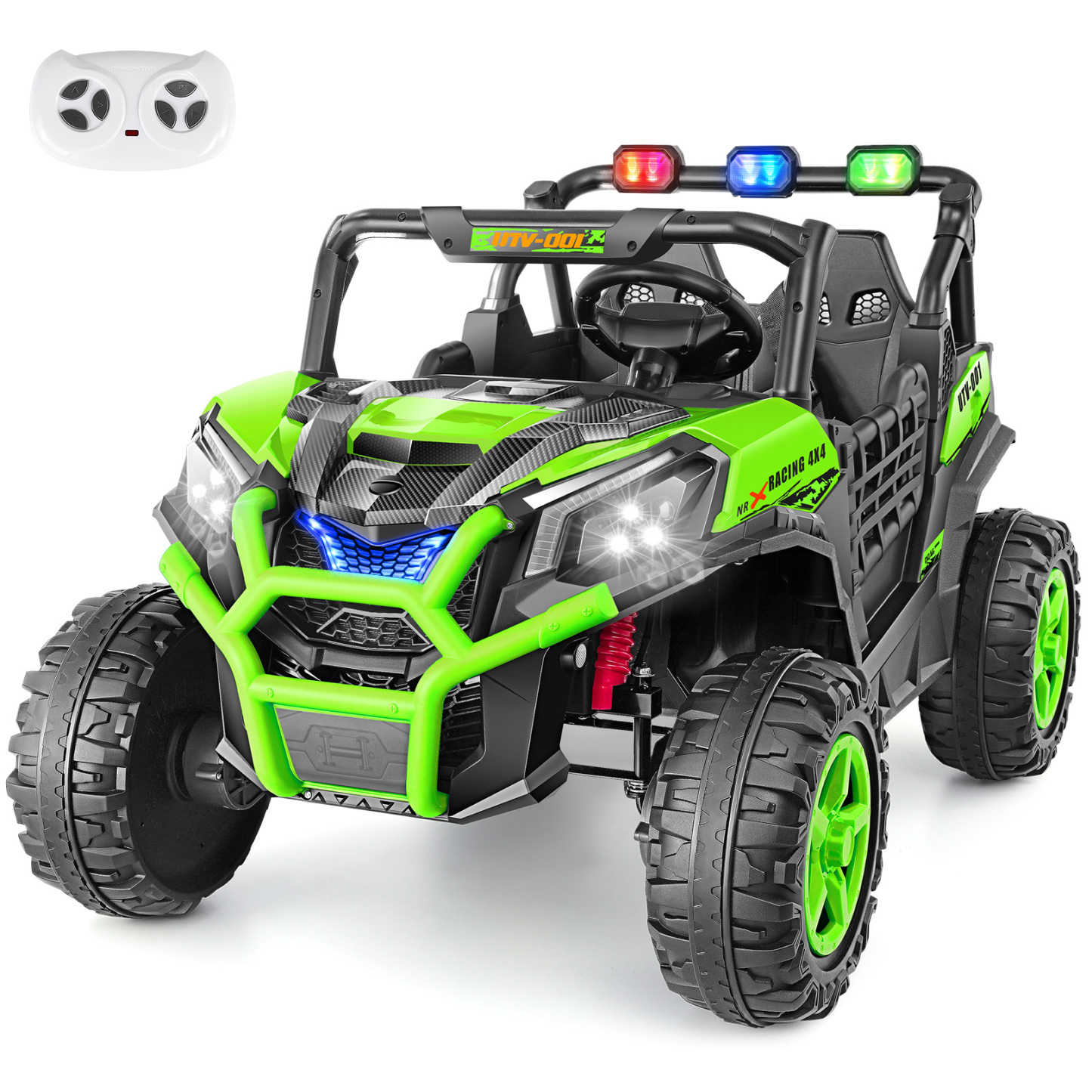 Funcid 24V Ride on Toys 4WD Ride on Cars with Remote Control