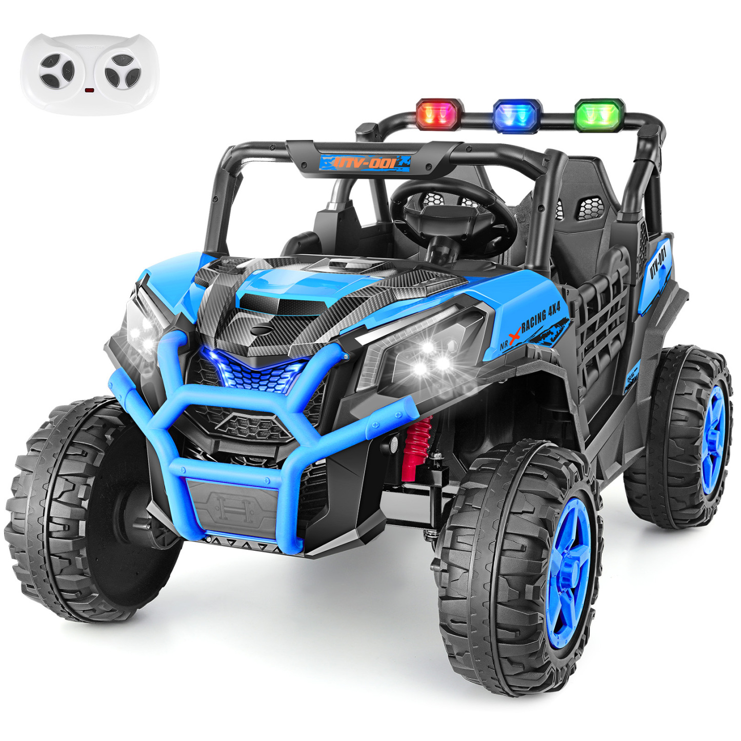 Funcid 24V Ride on Toys 4WD Ride on Cars with Remote Control