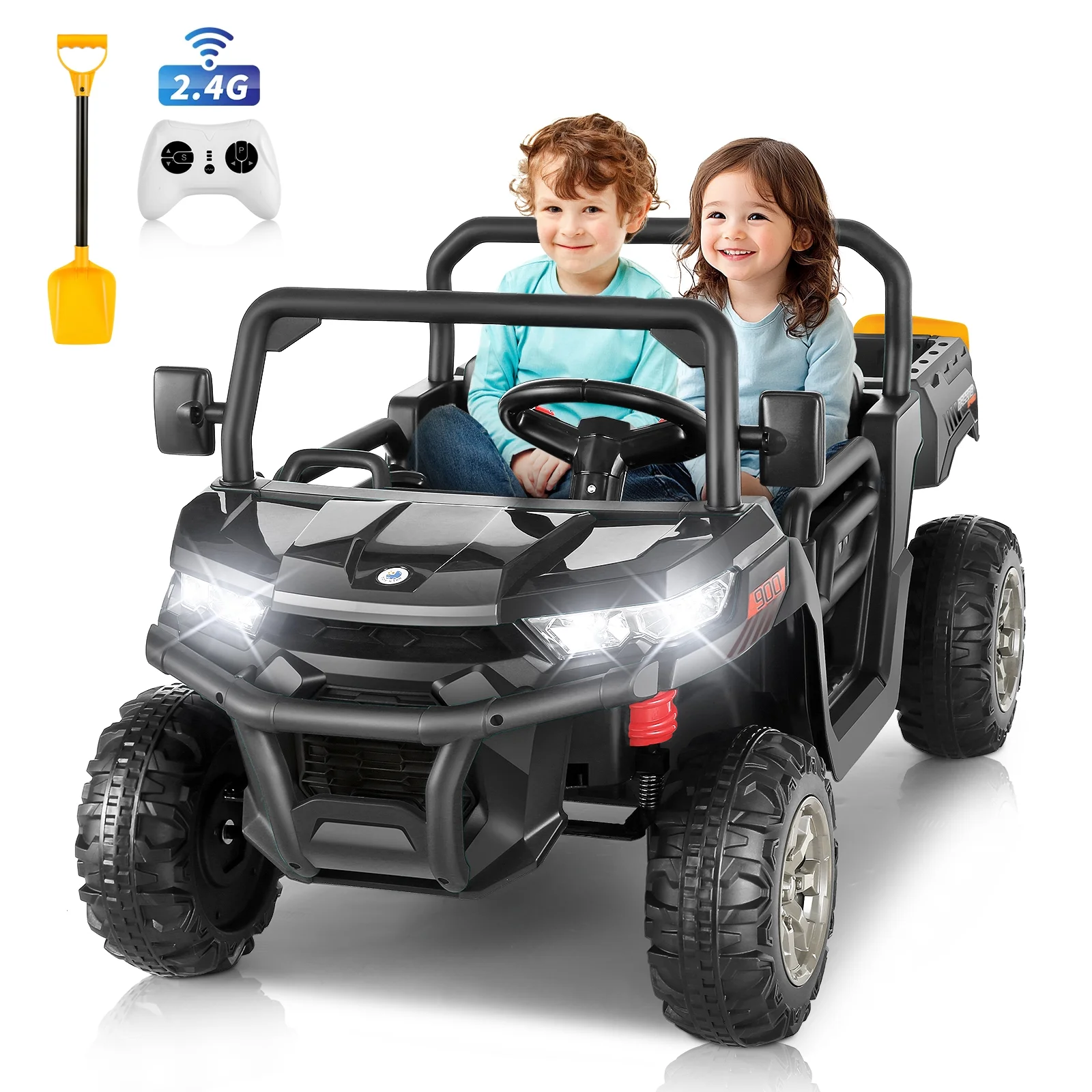 Funcid 24V 2 Seater Kids Ride on UTV with Remote Control