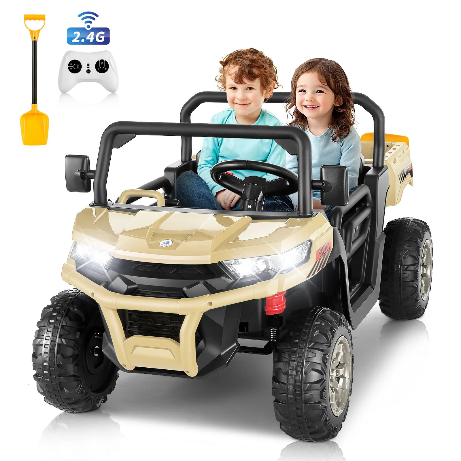 Funcid 24V 2 Seater Kids Ride on UTV with Remote Control