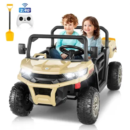 Funcid 24V 2 Seater Kids Ride on UTV with Remote Control