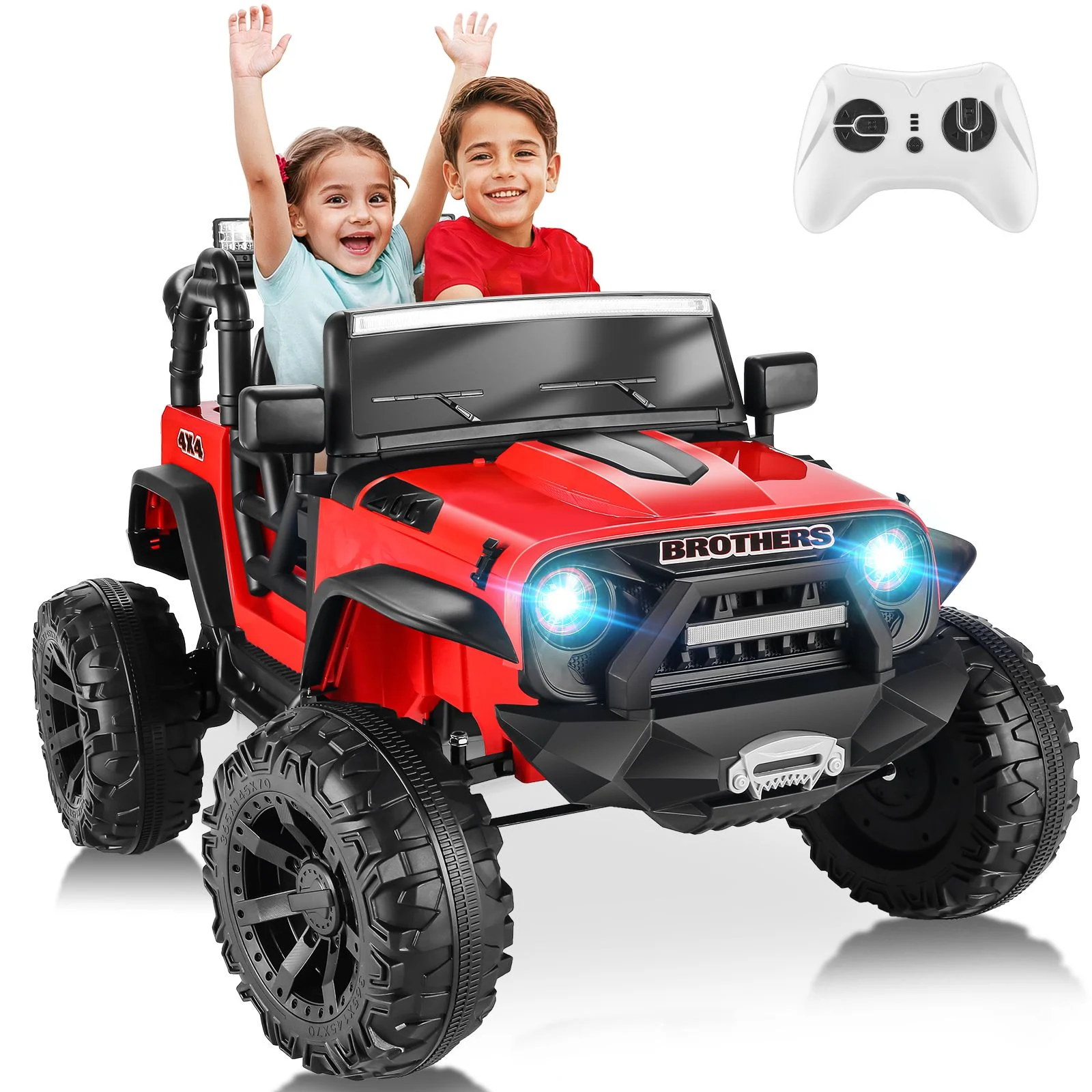 Funcid 24V 2-Seater Kids Ride on Car Truck