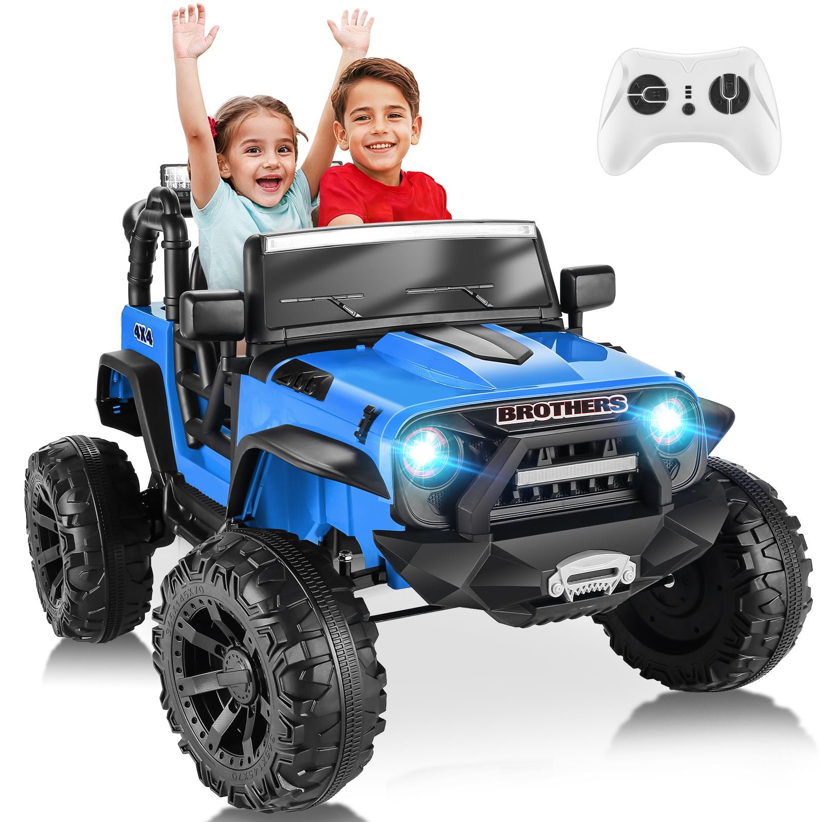 Funcid 24V 2-Seater Kids Ride on Car Truck