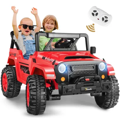 Funcid 24 Volt Ride on Toys 2 Seater Ride on Cars with Remote Control