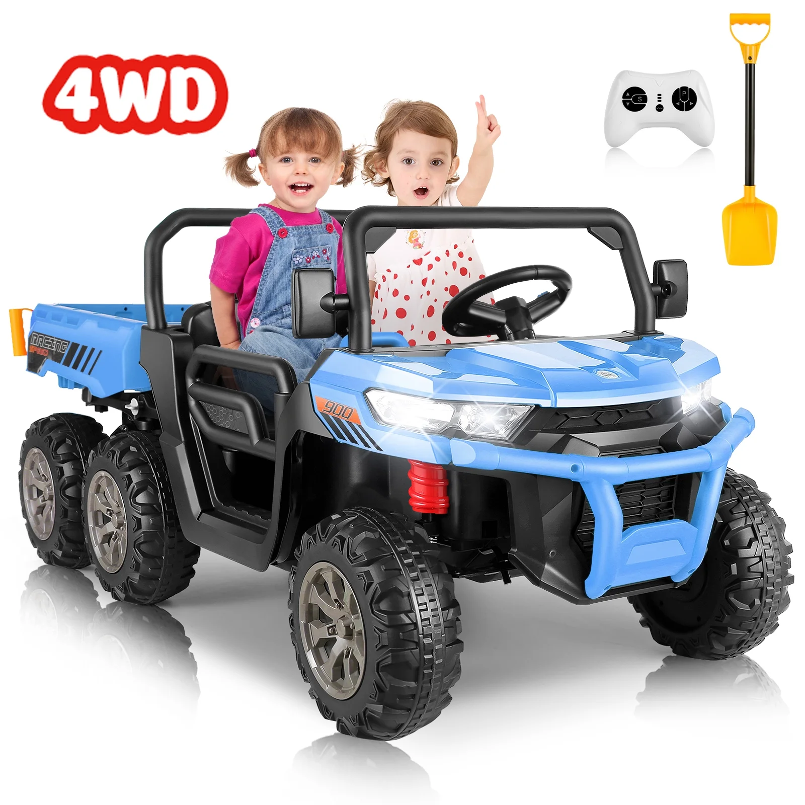 Funcid 24V Ride on Toys with Remote Control