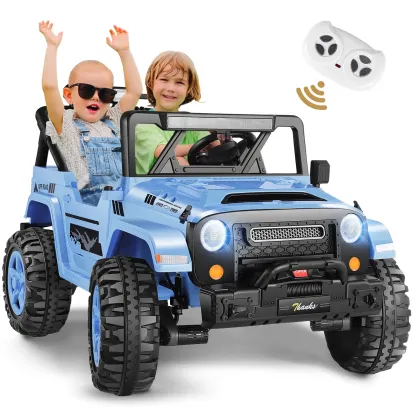 Funcid 24 Volt Ride on Toys 2 Seater Ride on Cars with Remote Control