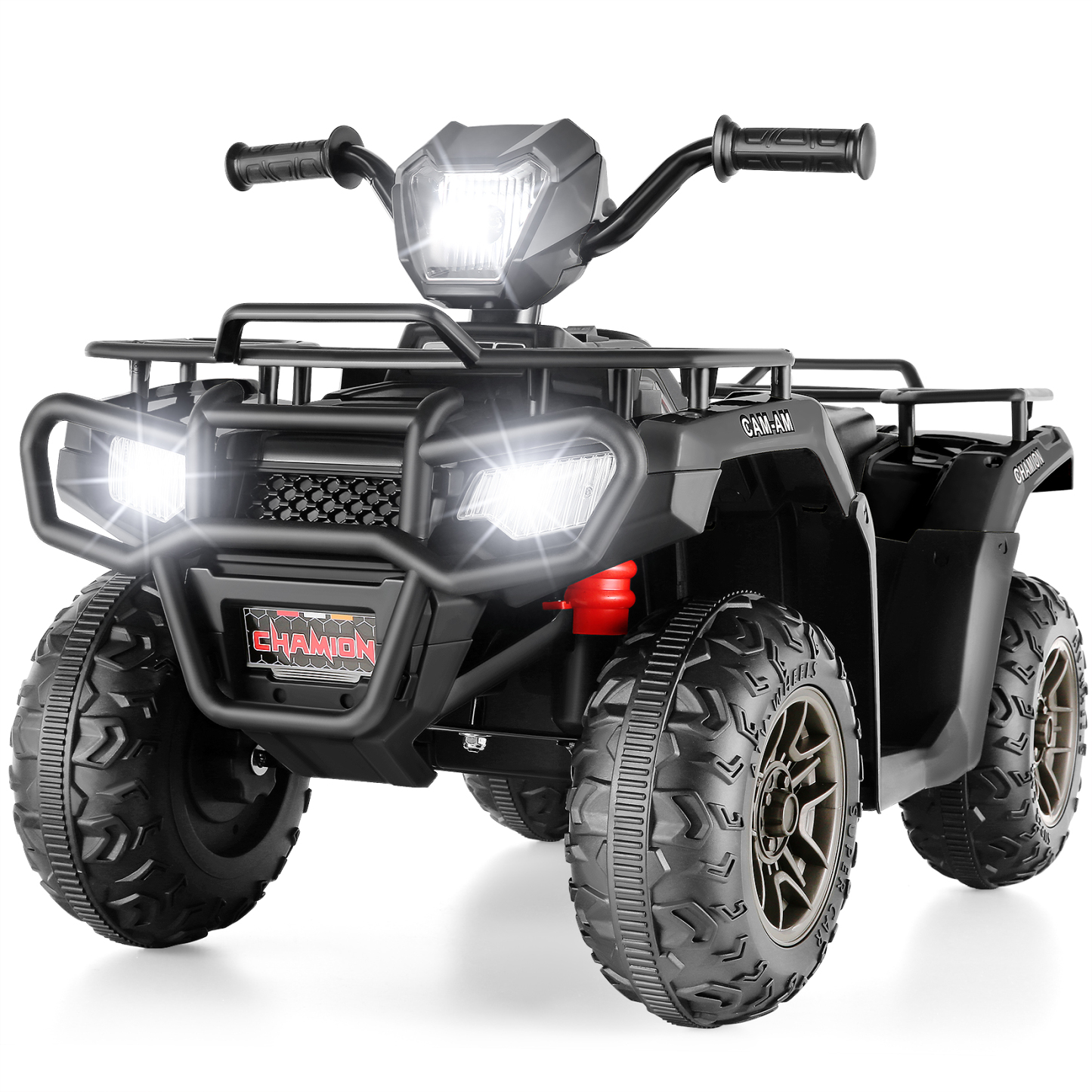 Funcid 12V Kids Ride on ATV 4-Wheeler Quad Battery Powered Electric Ca