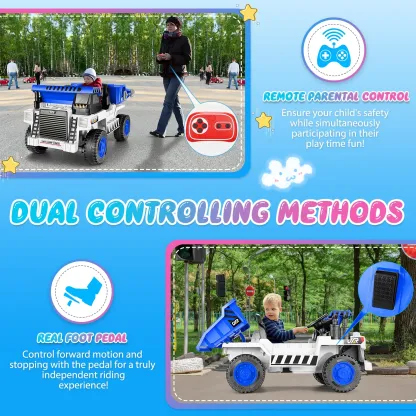 Funcid 12 Volt Ride on Dump Truck