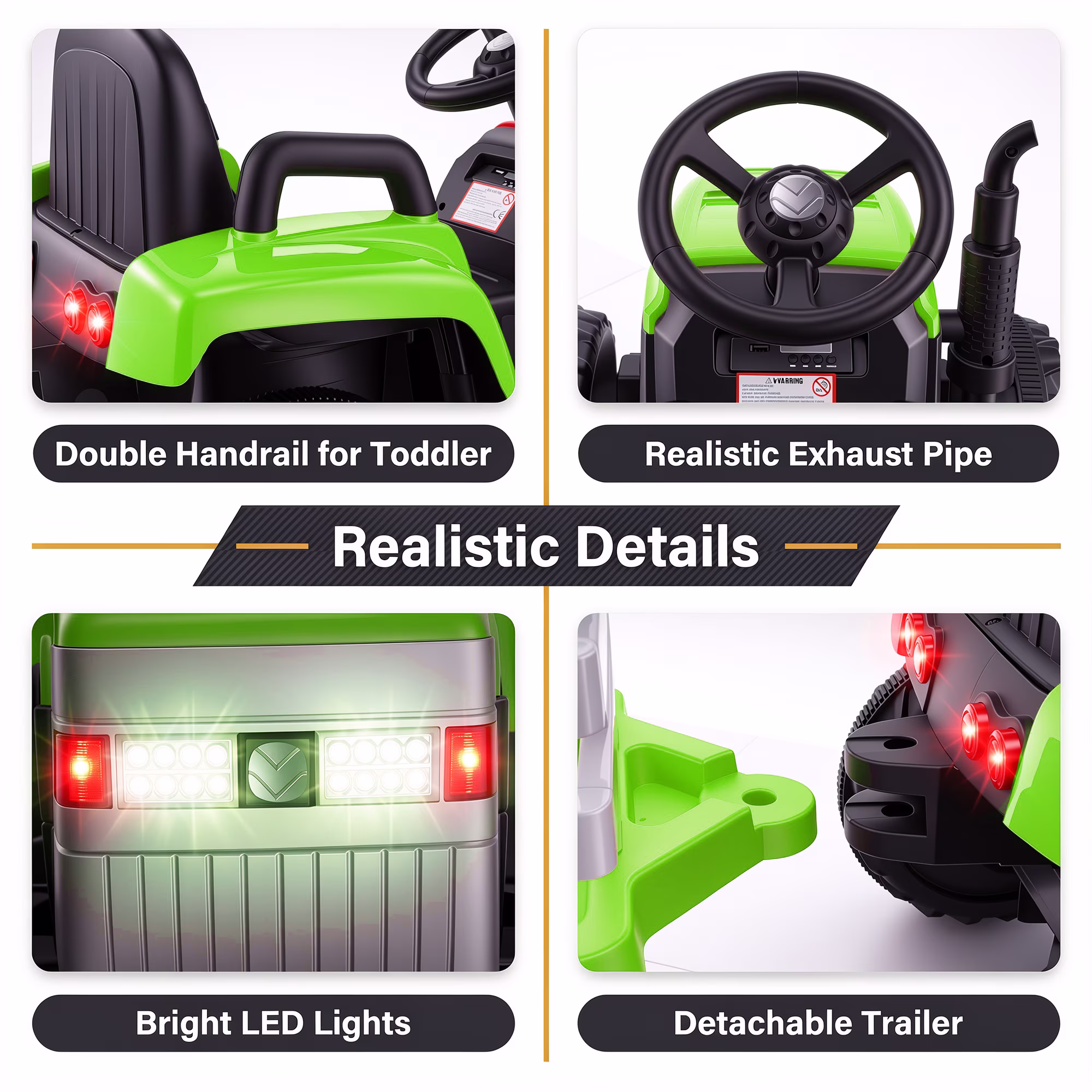 Funcid 24 Volt Ride on Toys with Remote