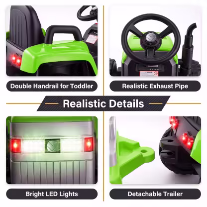 Funcid 24 Volt Ride on Toys with Remote