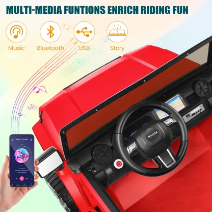 Funcid Licensed Toyota LC250,24V 2 Seater Ride on Cars