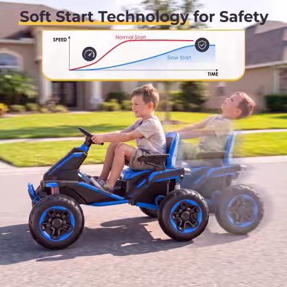 Funcid 36V Ride on Car for Kids, 4 Wheeler Electric Car with 600W Motors