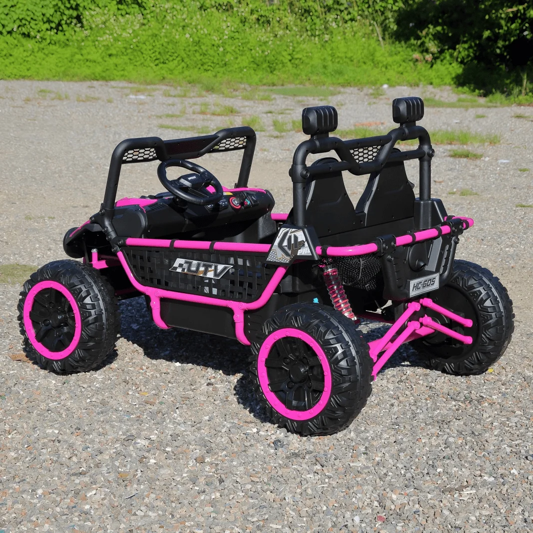 Funcid 24V Ride on Toys, 2-Seater Ride on cars with Remote Control