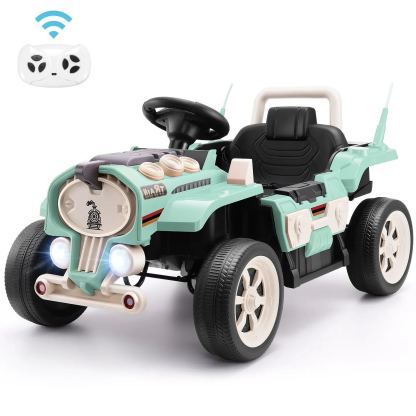 Funcid 24V Ride on Train for Toddlers with Remote Control, Ride on Toys for Kids Ages 2-6
