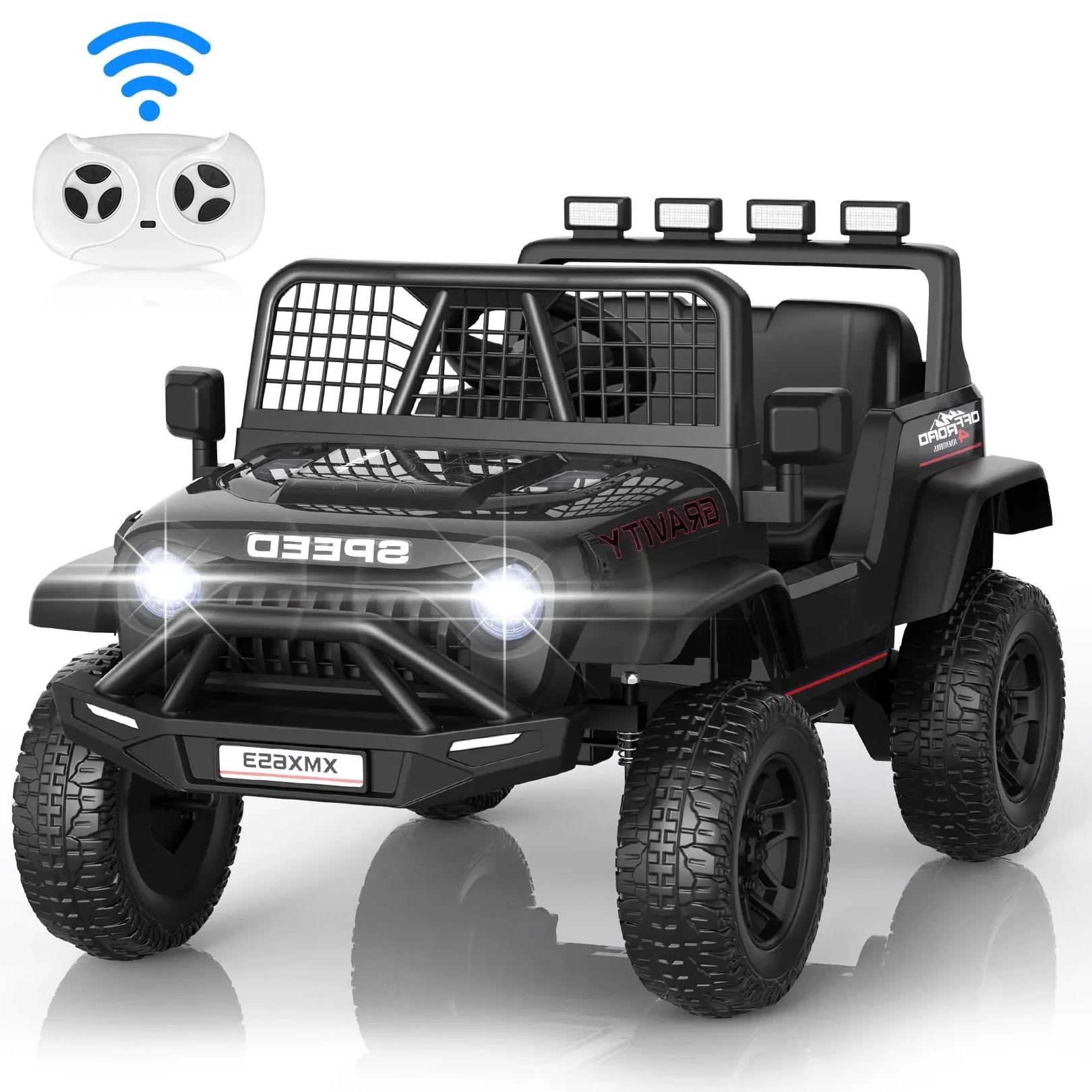 Funcid 24V Ride on Cars Truck with Remote Control