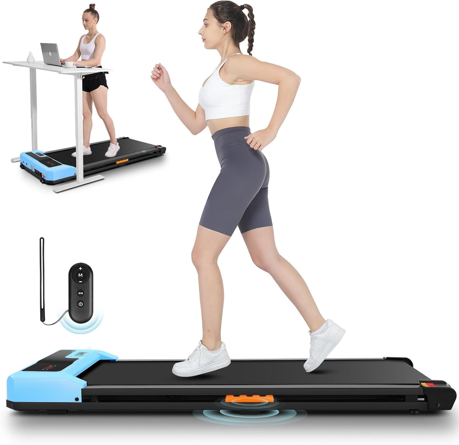 Walking Pad Treadmill Under Desk Treadmill for Home/Office