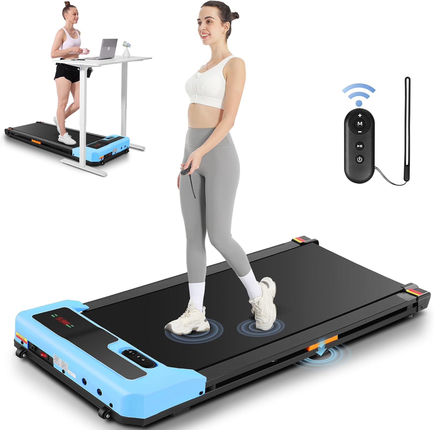 Walking Pad Treadmill Under Desk Treadmill for Home/Office
