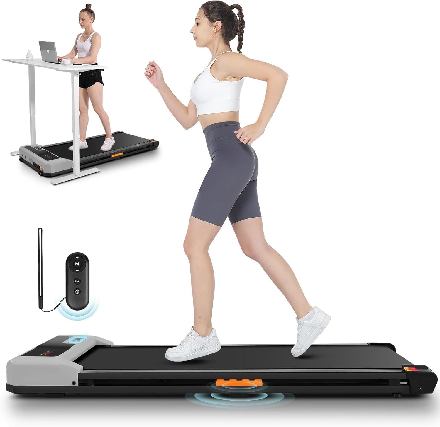 Walking Pad Treadmill Under Desk Treadmill for Home/Office