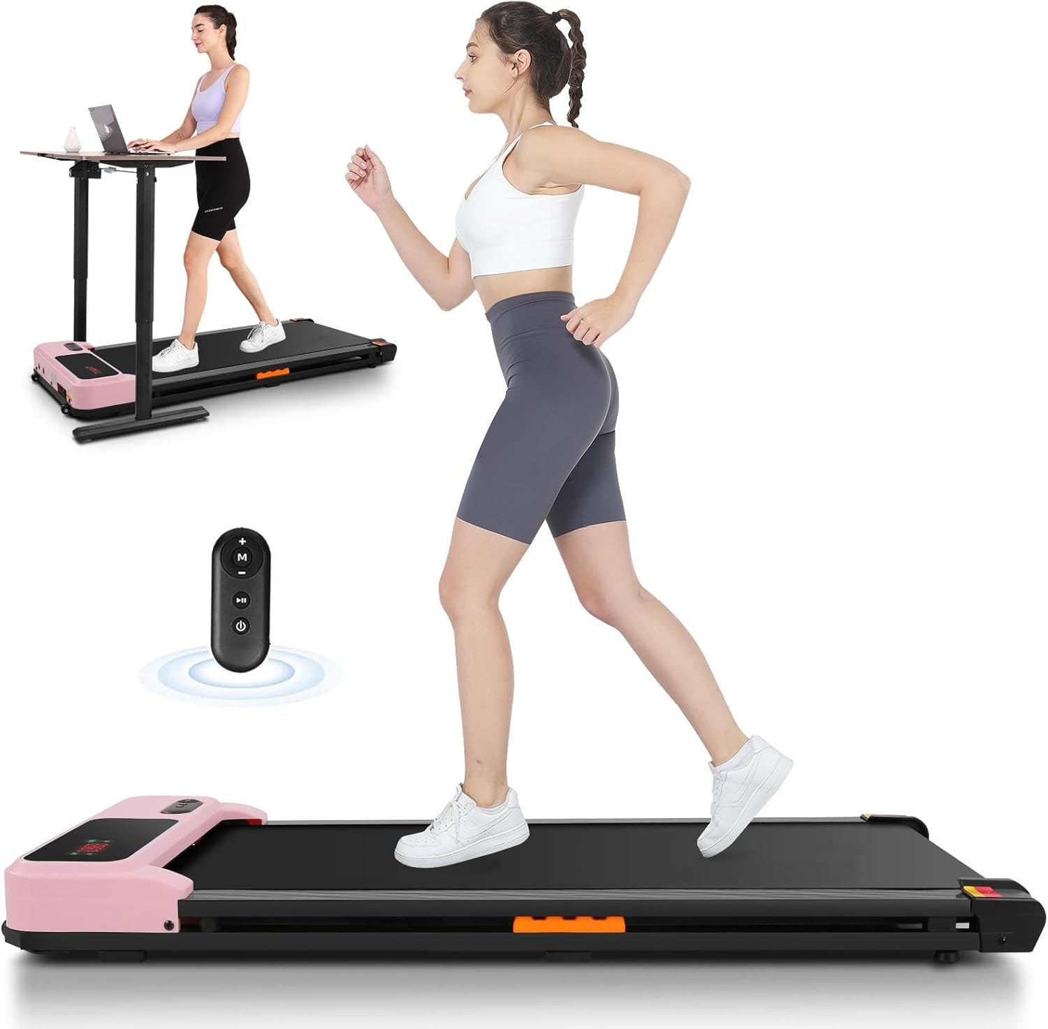 Walking Pad Treadmill Under Desk Treadmill for Home/Office